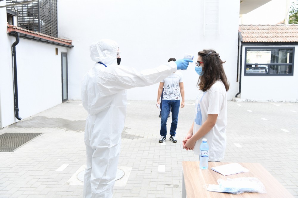 Azərbaycan-Fransız Universitetinə (UFAZ) bakalavr pilləsi üzrə qəbul imtahanı keçirilib - VİDEO/FOTO